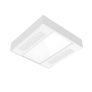 Светодиодный светильник VARTON с UV-блоком накладной 30 Вт 600х600х127 мм 6500 K IP40 с опаловым рассеивателем global white bioguard матовый аварийный автономный постоянного действия